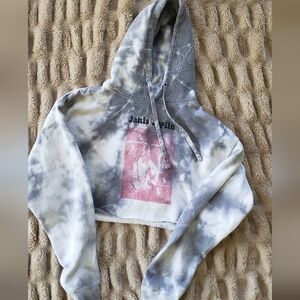 Janice joplin cropped hoodie sized medium large